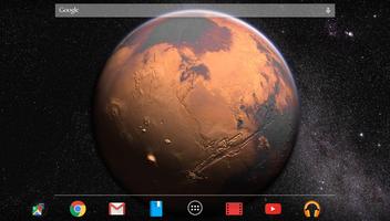 Mars 3D Live Wallpaper स्क्रीनशॉट 2