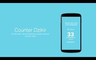 Dzikir Counter Poster