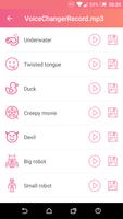 Voice Changer capture d'écran 2