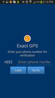 Exact GPS 自動打卡 互通位置 電話追蹤 海報