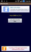 BMI Calculator ภาพหน้าจอ 2