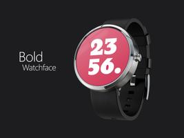 Bold Design Watch face poster