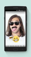 Moustachinator: Selfie Sticker تصوير الشاشة 1