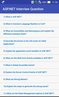 Poster ASP.Net - Frequently Asked Interview Questions