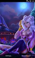 Night Girl HD Wallpaper الملصق