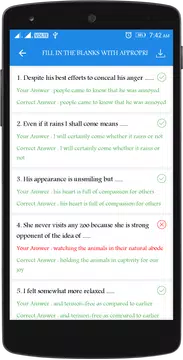 Screenshot 6 for English Grammar Practice