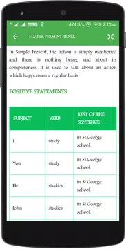 Screenshot 2 for English Grammar Book