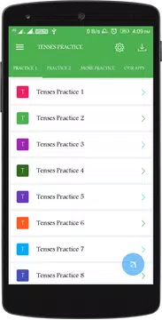Screenshot 1 for English Tenses Practice