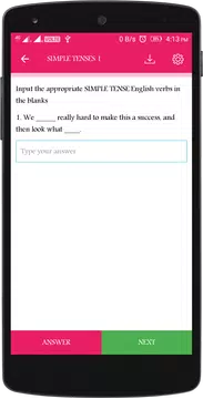 Screenshot 6 for English Tenses Practice