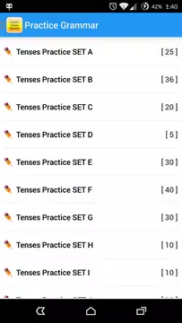Screenshot 16 for English Tenses Practice
