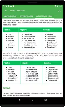 Screenshot 19 for English Tenses Book