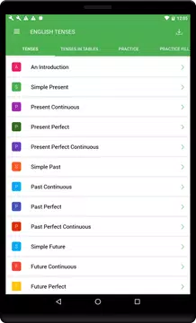 Screenshot 9 for English Tenses Book