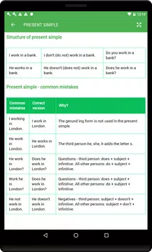 Screenshot 15 for English Tenses Book