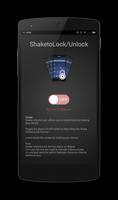 Shake to Lock/Unlock captura de pantalla 1