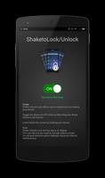 Shake to Lock/Unlock captura de pantalla 2