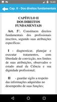 3 Schermata Código de ética odontológica