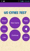 2 Schermata US Cities Test