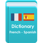 Icona Français Espagnol Dictionnaire
