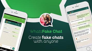 WhatsChat - Fake Conversations Prank imagem de tela 3