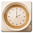 Coffee Cup HD Analog Clock LWP-APK