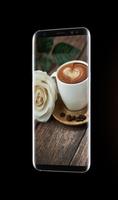 Wallpaper Coffee, Cappucino Cafe And Bar HD Affiche