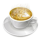 Coffee: Starbucks, Tim Hortons Zeichen