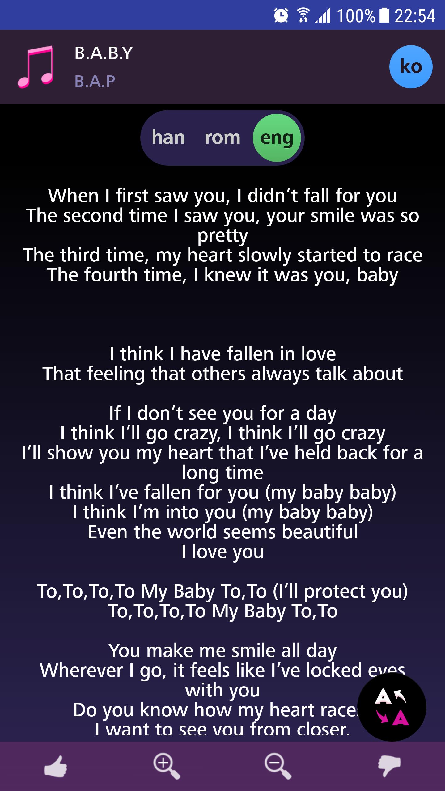 Lyrics For B A P Offline For Android Apk Download