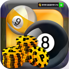 Unlimites Coins For 8 Ball Pool Tips simgesi