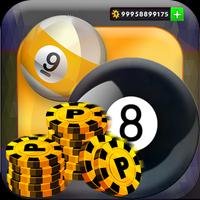 Unlimites Coins For 8 Ball Pool Tips 截图 1
