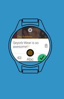 Qeyorb Messenger for Wear Demo 스크린샷 1