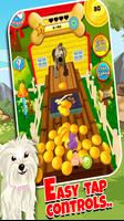 Dog Dozer Coin Arcade Game plakat