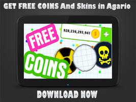 Coins and Skins for Agar io screenshot 1