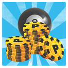 Daily Coins and Token Rewards for Pool ball ikona