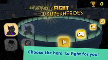 Incredible Fight of Superheroes: Spaceship Arena Ekran Görüntüsü 2