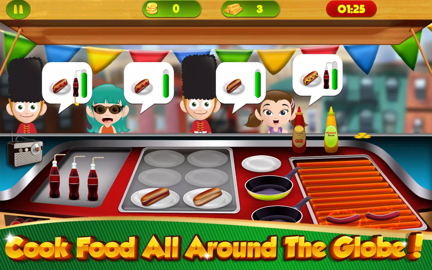 Equipe de Culinária - Jogos de Restaurantes v6.1 Apk Mod (Dinheiro