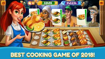Chef Fever Kitchen Restaurant Food Cooking Games poster