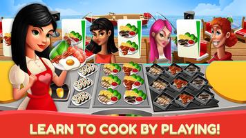 Kitchen Fever - Food Cooking Games & Restaurant پوسٹر