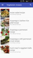Vegetarian recipes captura de pantalla 3
