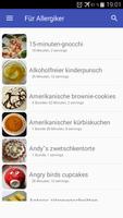 Rezepte für Allergiker in Deutsch app kostenlos poster