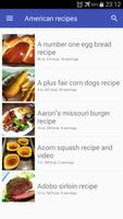 American recipes poster