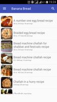 Banana bread recipes with photo offline poster
