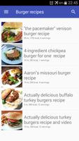 Burger recipes screenshot 2