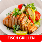 Fisch grillen icon