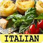 Italian recipes with photo offline icône