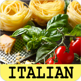 Italian recipes with photo offline icône