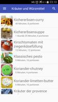 Kräuter und Würzmittel poster