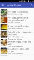 Mexican recipes with photo offline Affiche