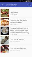 Recepten zonder koken app nederlands gratis โปสเตอร์