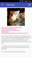 Cake recepten screenshot 1