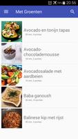 Recepten met groenten app nederlands gratis Poster